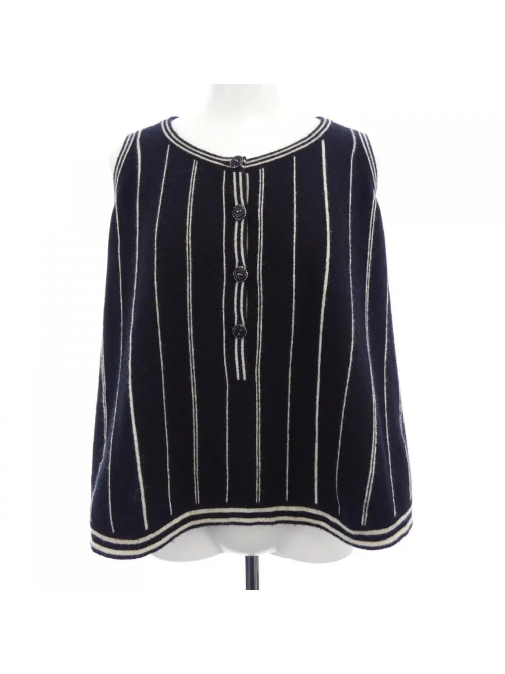 Chanel Knit Sweater Black